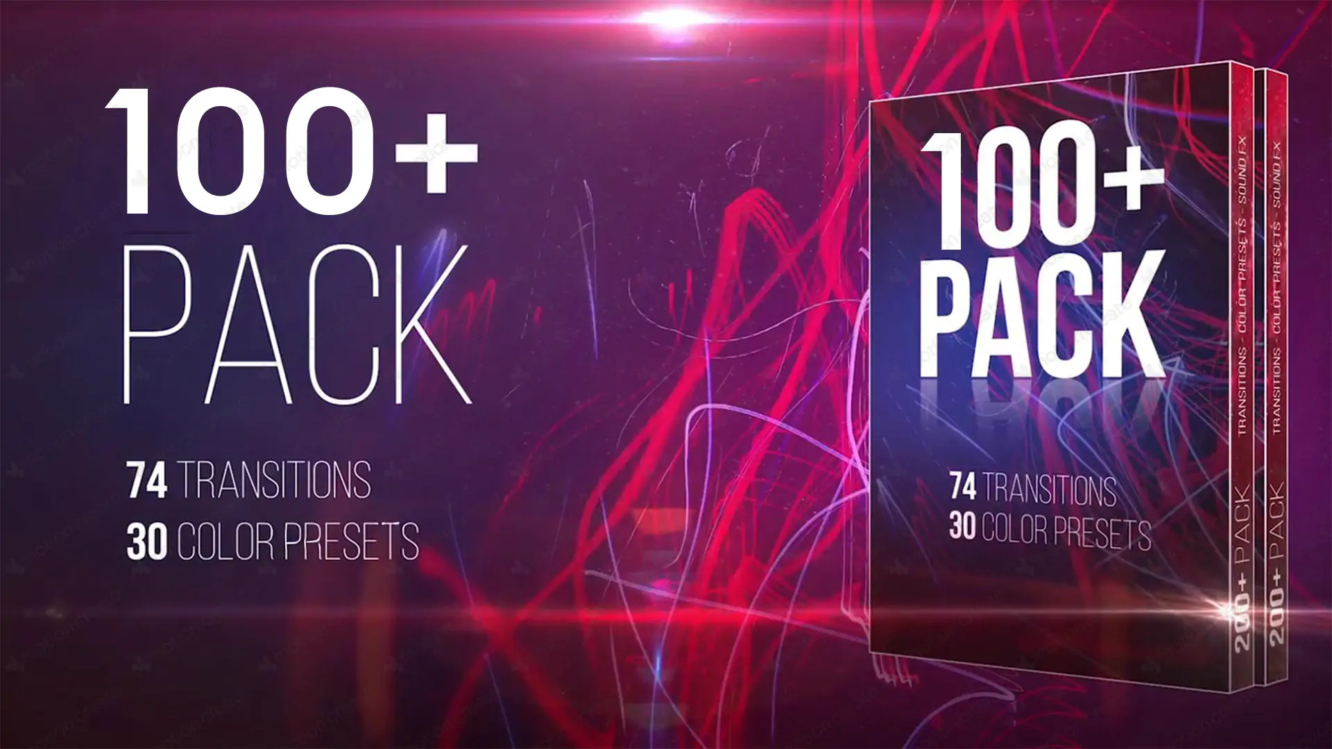 100 Pack Color and Transitions Presets